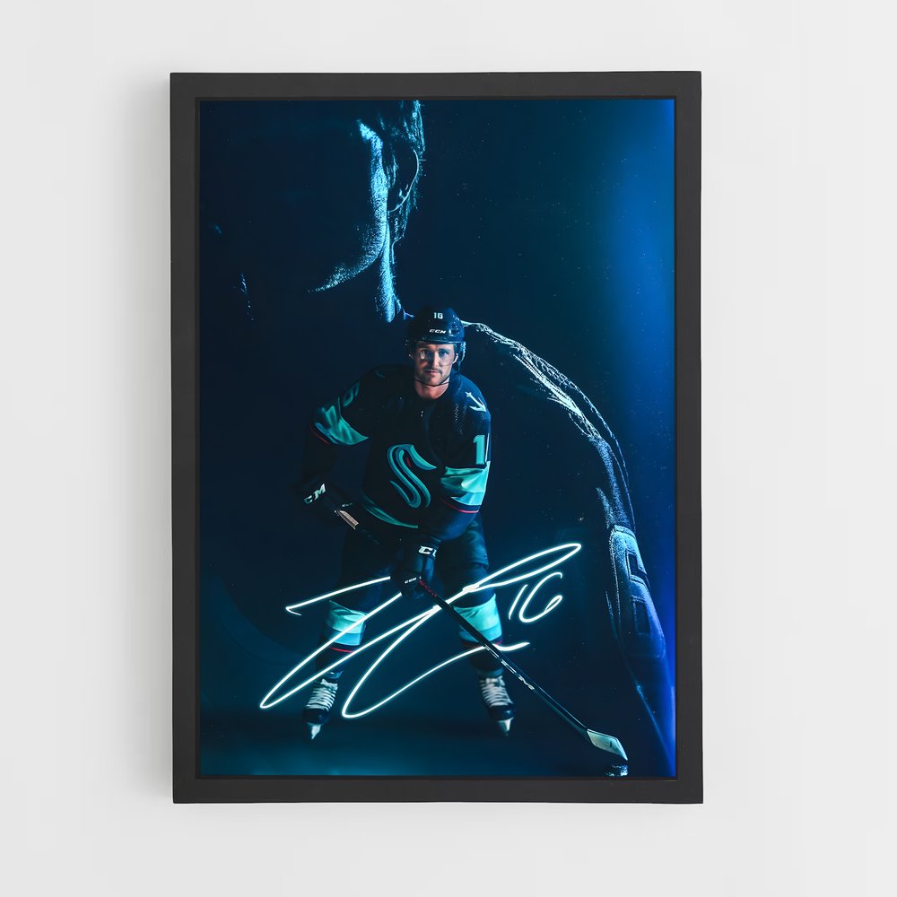 Poster Seattle kraken – affiche Hockey sur glace (vue 2)